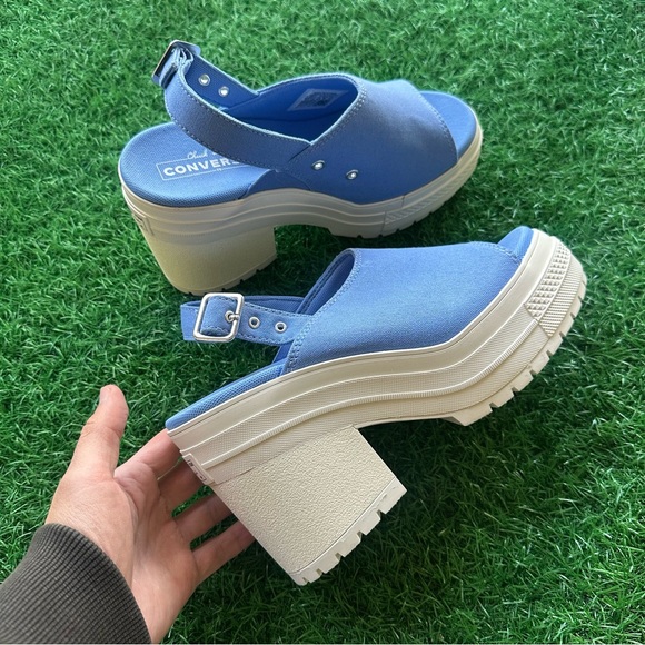 Converse Chuck 70 De Luxe Heel Mule Ox Open Sky - Picture 4 of 13